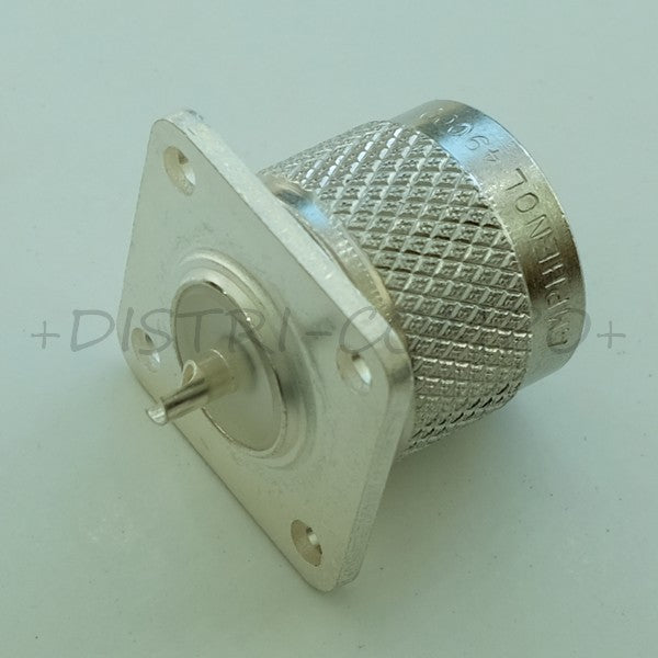 Embase N mâle 50ohm 11GHz 000-49000 Amphenol
