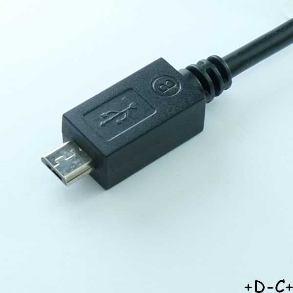 Cordon USB A femelle vers USB B micro mâle 28AWG 10cm 10-00650 Tensility - Distri-Compo