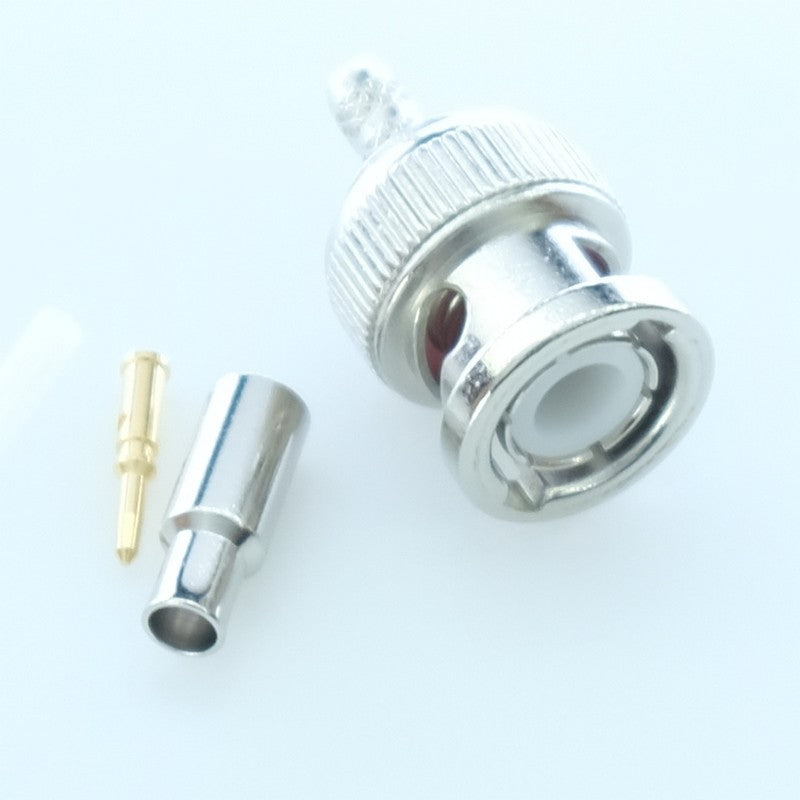 Fiche BNC mâle 50ohm à sertir RG174/U 112134 Amphenol RF - Distri-Compo