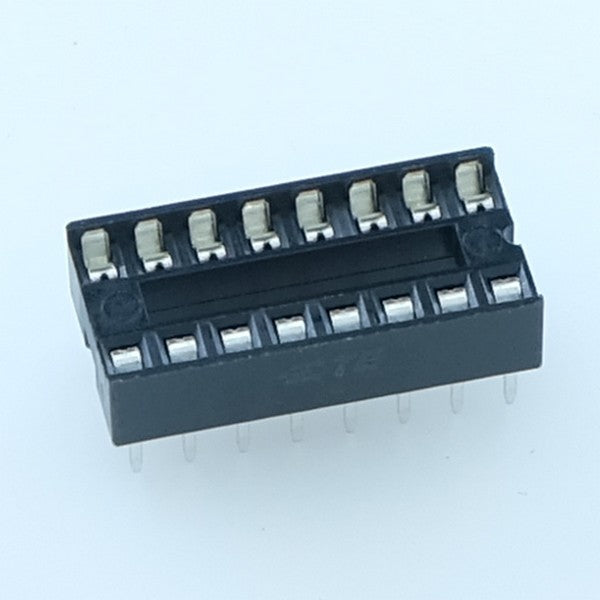 Support double contact 16 broches 7.62mm 2.54mm 1-2199298-4 TE