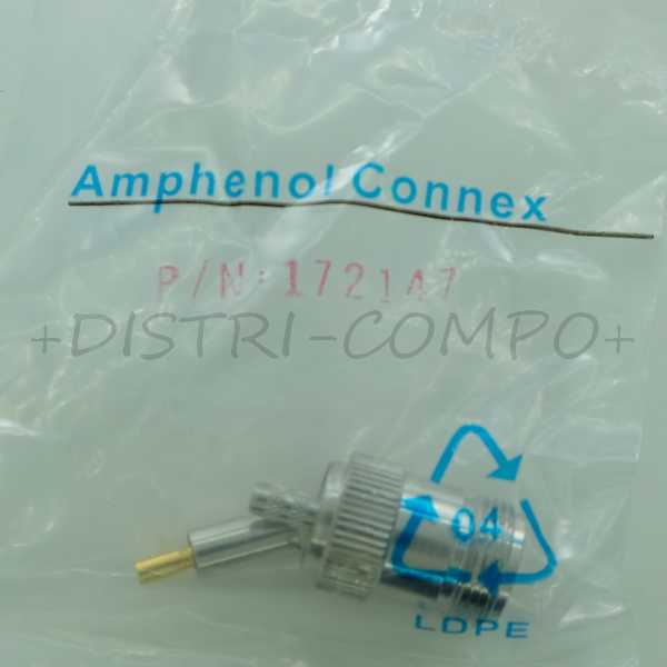 Connecteur N femelle à sertir RG-55 RG-142 RG-223 RG-400 50ohm 172147 AmphenoRF