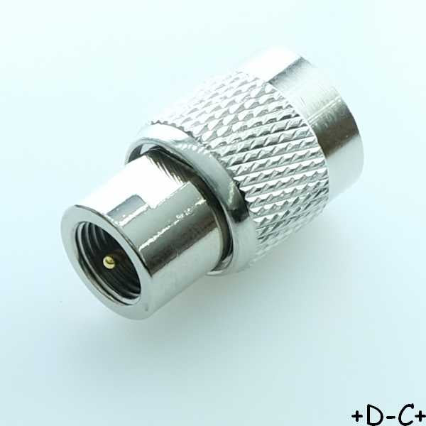 Adaptateur FME mâle vers TNC mâle 50ohm 192105 Amphenol