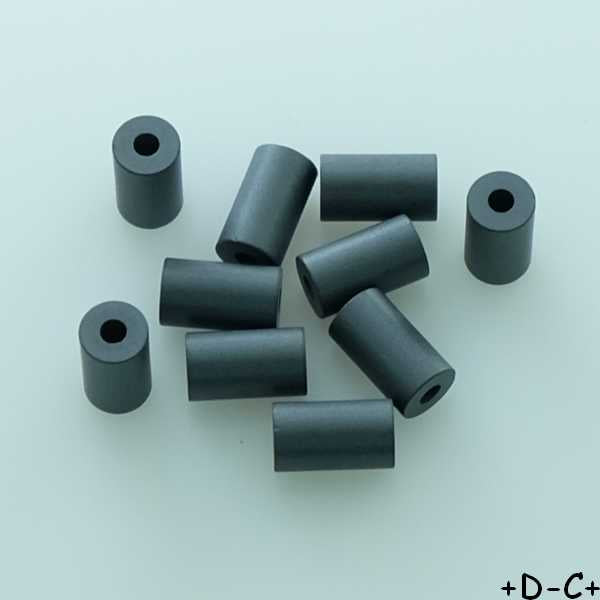 Noyau cylindrique 25MHz à 1GHz 120ohm 1.3x3.5x6mm 2661000301 Fair-Rite (lot de 10)