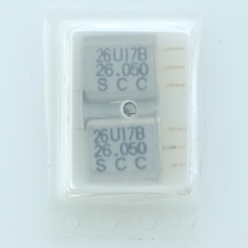 26U17B Oscillateur à quartz 26.050MHz 6 broches SCC - Distri-Compo