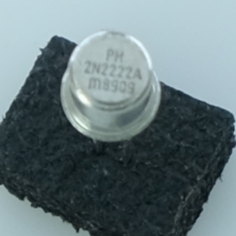 2N2222A Transistor BJT NPN 40V 800mA 500mW TO-18 Philips