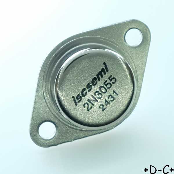 2N3055 Transistor NPN TO-3 60V 15A 115W TO-3 Inchange RoHS