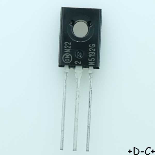 2N5192G Transistor BJT NPN 80V 4A TO-225 ONS RoHS