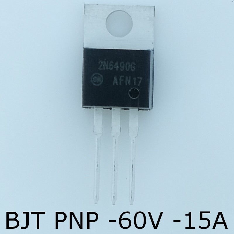 2N6490G Transistor BJT PNP 60V 15A 1800mW TO-220 ONS - Distri-Compo