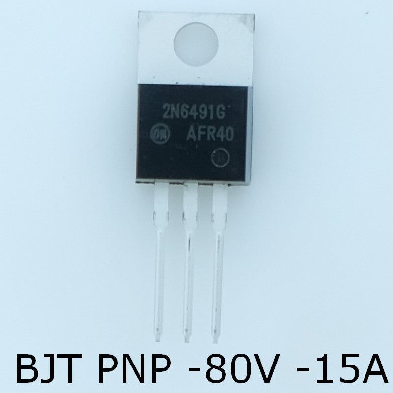 2N6491G Transistor BJT PNP 80V 15A 1800mW TO-220AB ONS - Distri-Compo