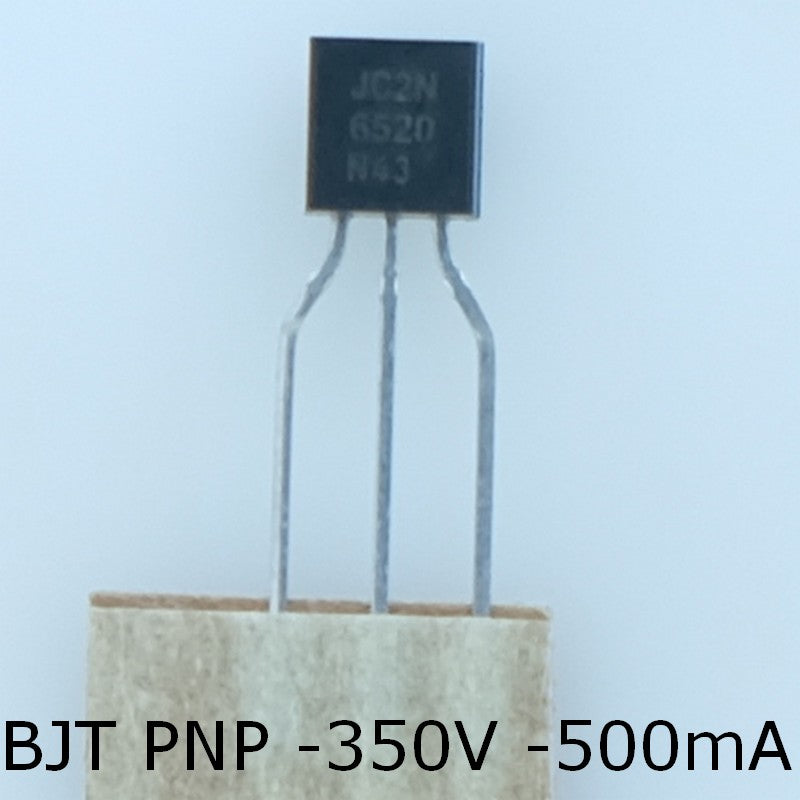 2N6520 Transistor BJT PNP 350V 500mA 625mW TO-92 ONS - Distri-Compo