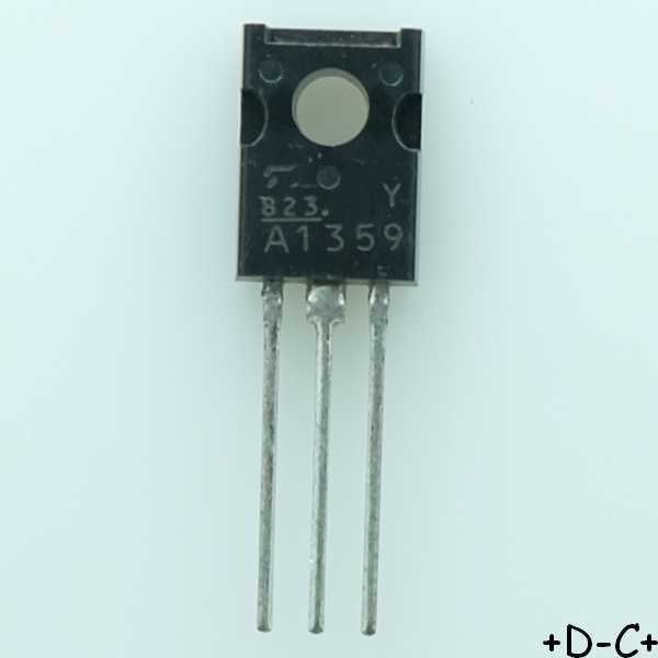 2SA1359 Transistor PNP 40V 3A TO-126 Toshiba