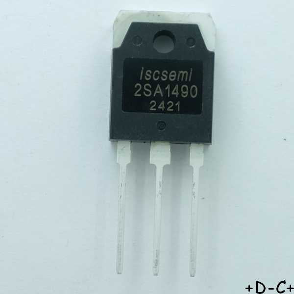2SA1490 Transistor PNP 120V 8A TOP-3 Inchange