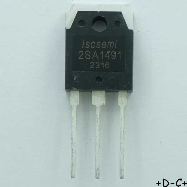 2SA1491 Transistor PNP 140V 10A TOP-3 Inchange