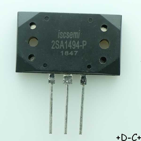 2SA1494 Transistor PNP 200V 17A MT-200 Inchange