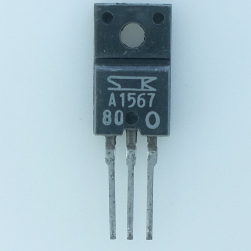 2SA1567 Transistor PNP 50V 12A 35W 40MHz TO-220F Sanken