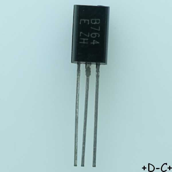 2SB764 Transistor BJT PNP 60V 1A 900mW TO-92L Sanyo RoHS