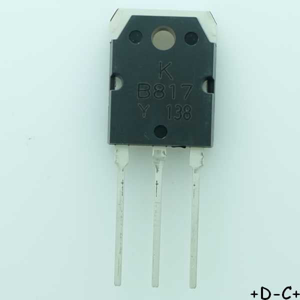 2SB817 Transistor PNP 160V 12A TOP-3 KEC RoHS