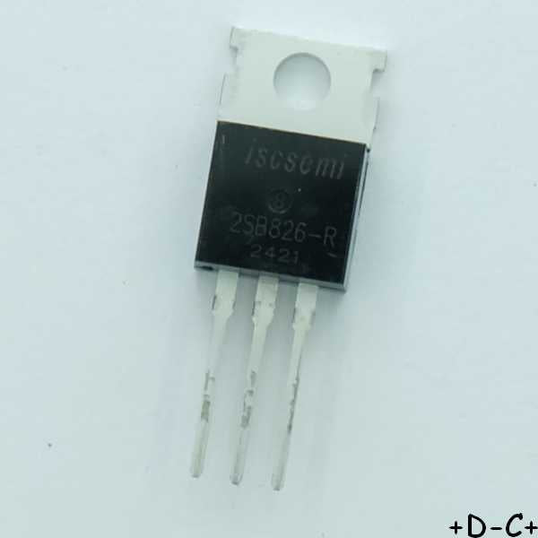 2SB826 Transistor PNP 60V 12A TO-220 Inchange