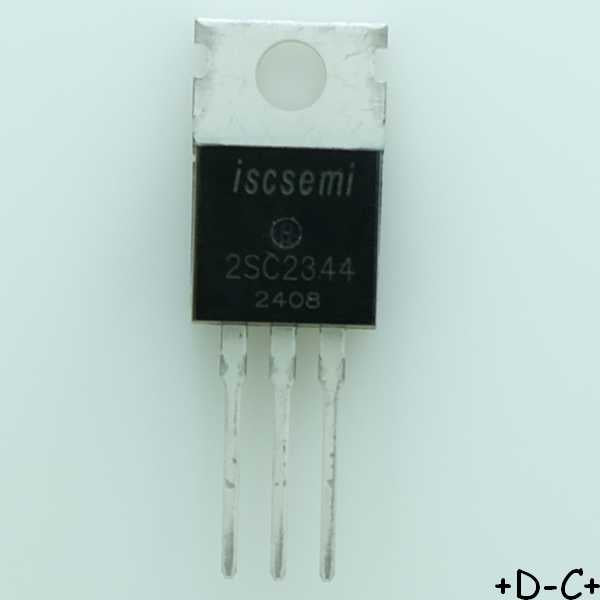 2SC2344 Transistor NPN 180V 1.5A TO-220 Inchange RoHS