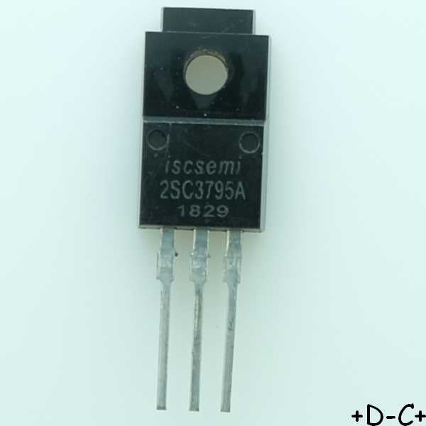 2SC3795A Transistor NPN 800V 5A TO-220F Inchange RoHS