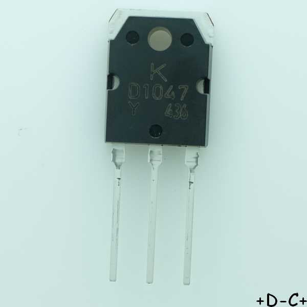 2SD1047 Transistor NPN 160V 12A TOP-3 KEC RoHS