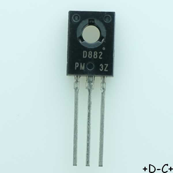 2SD882 Transistor NPN 30V 3A TO-126 Renesas