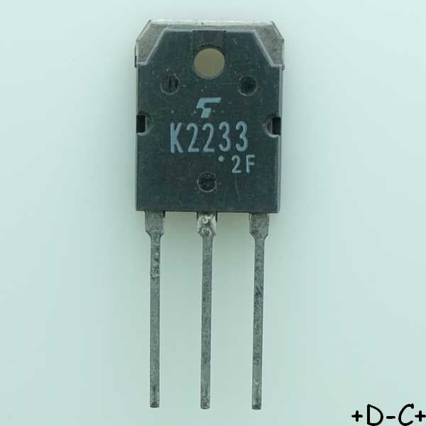 2SK2233 Transistor 60V 45A TOP-3 Toshiba