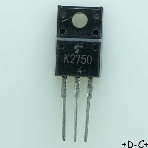 2SK2750 Transistor N-FET TO-220 Toshiba