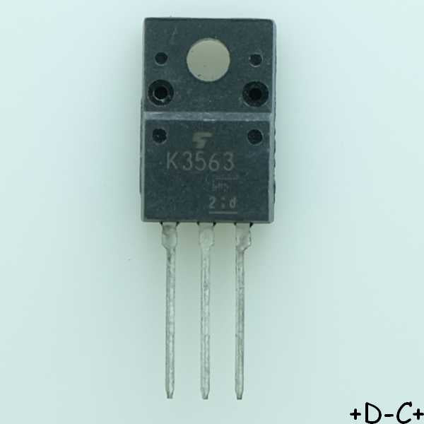 2SK3563 Transistor TO-220ISO Toshiba