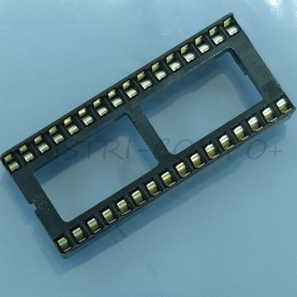Support double contact 32 broches 15.24mm 2.54mm 390262-3 TE