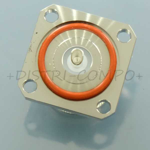 Connecteur panneau 4.3-10 femelle IP68 50ohm 6GHz 431-129J-52S Amphenol RF