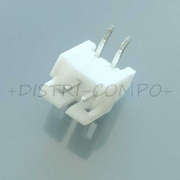 Embase 2 positions pas 2mm HDR 440055-2 TE