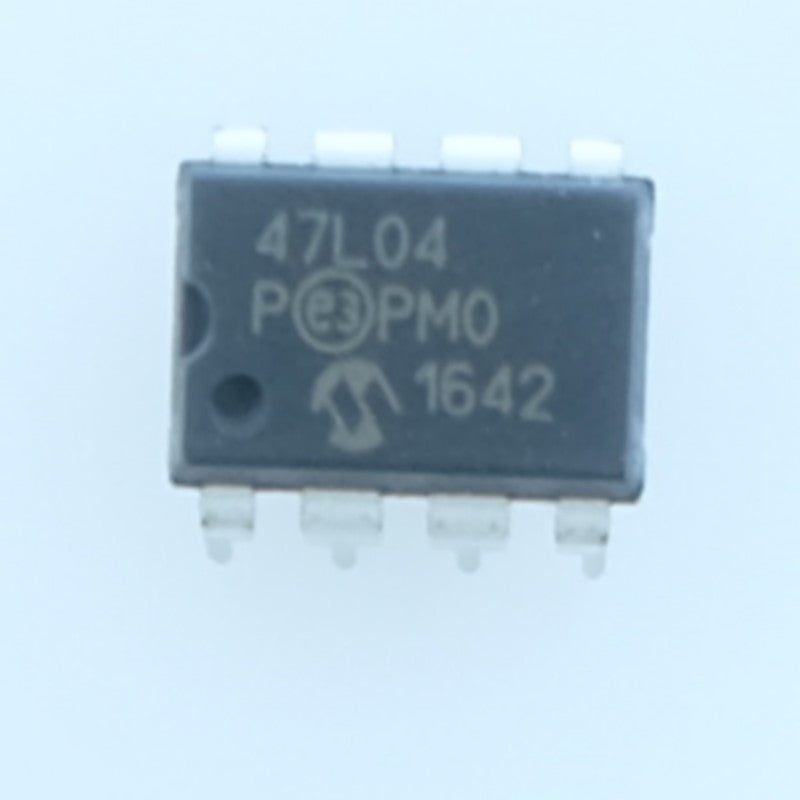 47L04-E/P 4Kbit SRAM with EEPROM Backup auto DIP-8 Microchip