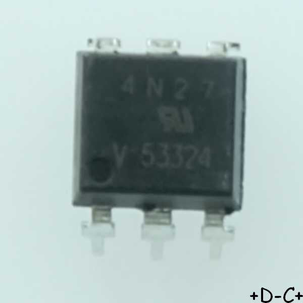 4N27 DIP-6 Optocoupleur phototransistor Vishay RoHS