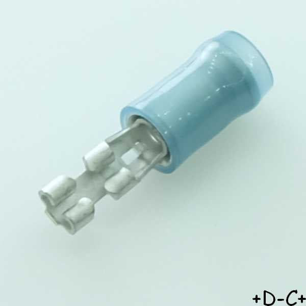 Cosse femelle 2.79x0.41mm bleue 16-14AWG 1.04-2.62mm 640927-1 TE