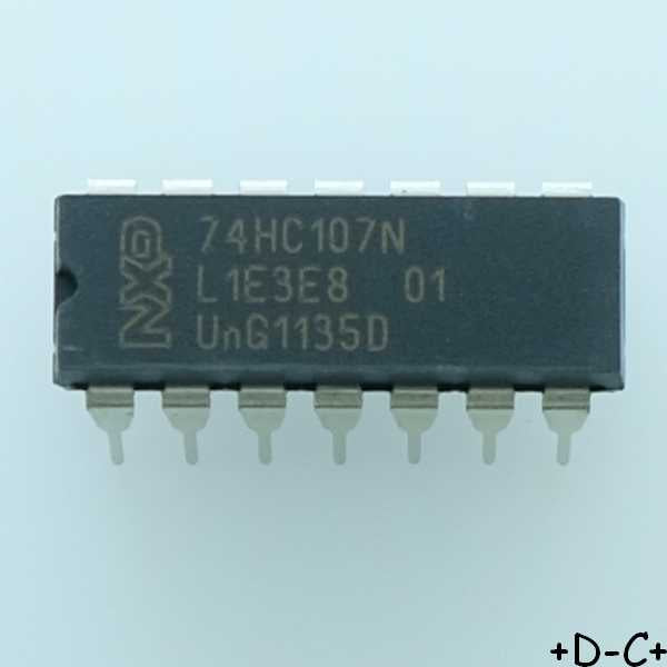 74HC107N Flip Flop JK-Type DIP-14 NXP