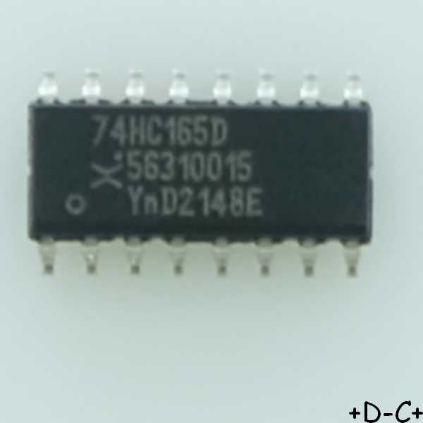 74HC165D 8 bit shift register SO-16 Nexperia - Distri-Compo