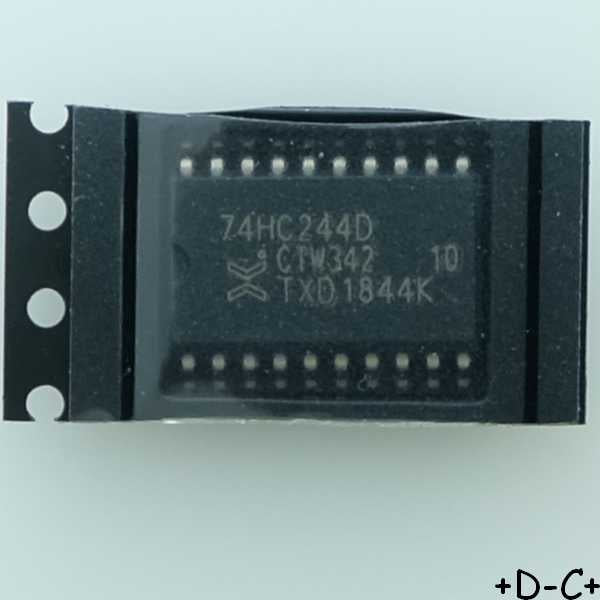 74HC244D 8-CH Buff/Driver SO-20 Nexperia RoHS
