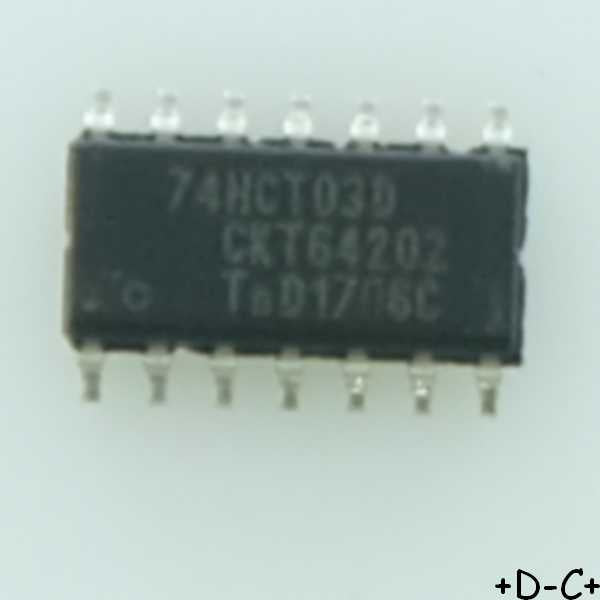 74HCT03D 4 portes NAND 2 entrées SO-14 Nexperia