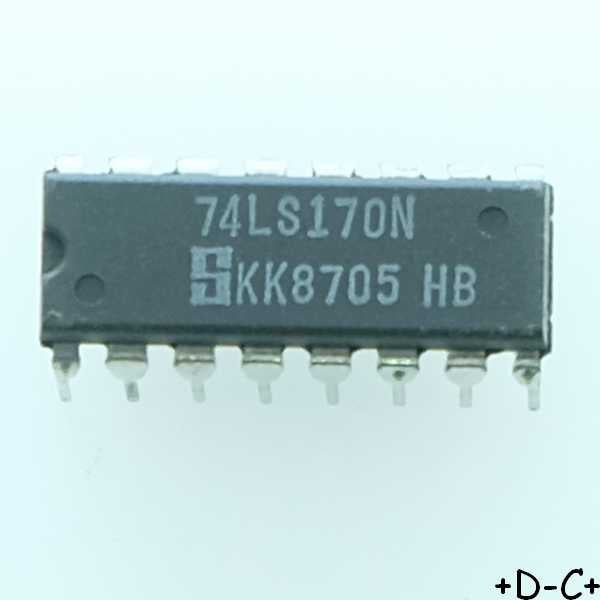 74LS170N 6-bit register file (4x4) DIP-16 Signetics