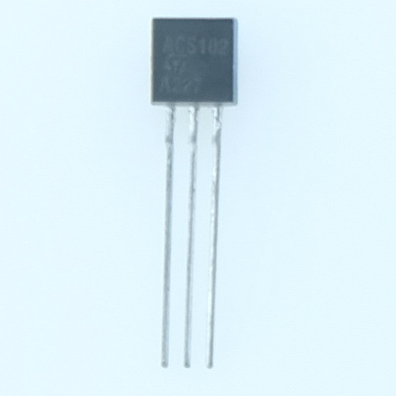 ACS102 Interrupteur AC protégé 600V 200mA TO-92 STMicroelectronics