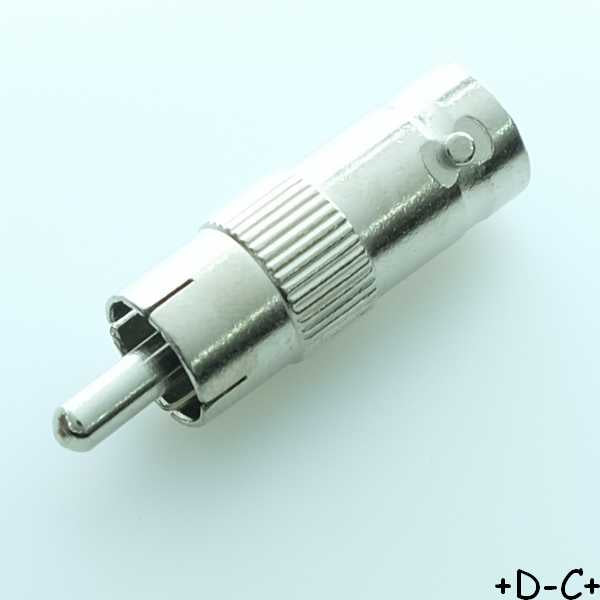 Adaptateur BNC femelle vers RCA mâle
