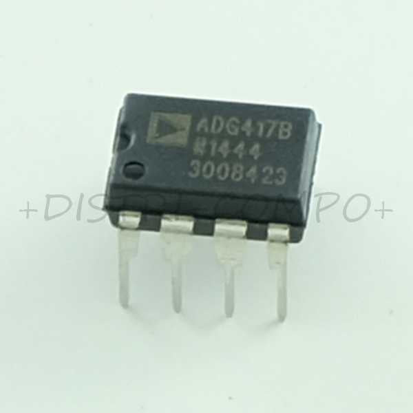 ADG417BNZ Analog Switch Single SPST DIP-8 Analog Devices RoHS