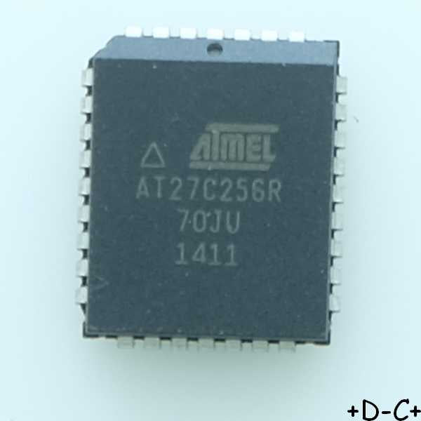 AT27C256R-70JU OTP Eprom 256Kb (32Kx8) 70ns PLCC-32 Atmel