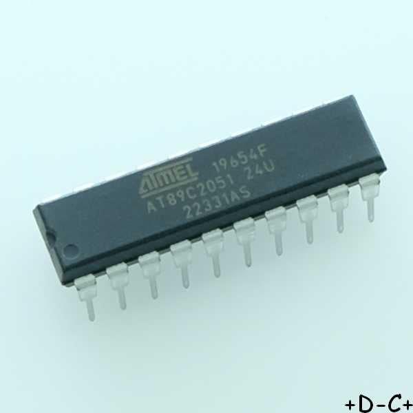 AT89C2051-24PU MCU 8-Bits 2K bytes DIP-20 Microchip RoHS