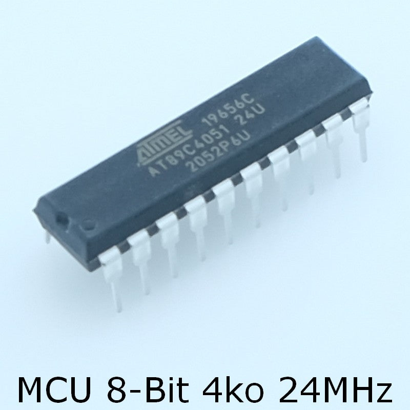 AT89C4051-24PU MCU 8-Bits flash 4K bytes DIP-20 Atmel