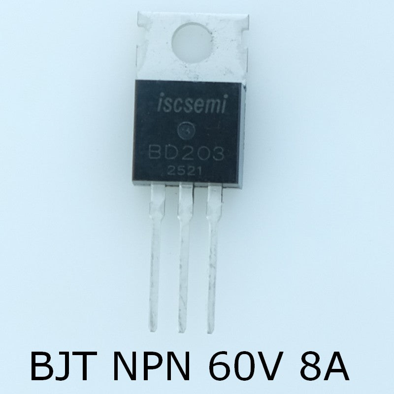 BD203 Transistor NPN 60V 8A 60W TO-220 Inchange