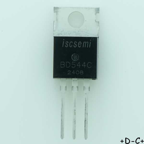 BD544C Transistor PNP 100V 8A TO-220 Inchange