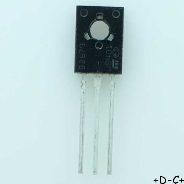 BD679 Transistor Darlington NPN 80V 4A SOT-32 STM RoHS