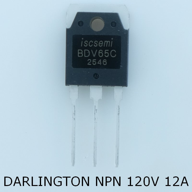 BDV65C Transistor NPN Darlin 120V 12A SOT-93 Inchange RoHS